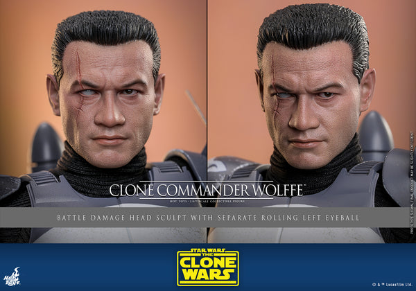 Hot Toys - TMS141 Star Wars 1/6th Scale Collectible Figure - Clone Commander Wolffe