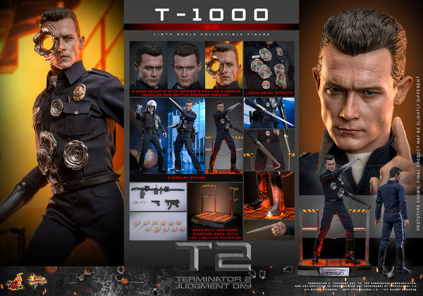 Hot Toys - MMS774 T2 1/6th Scale Collectible Figure - T-1000 (2.0)