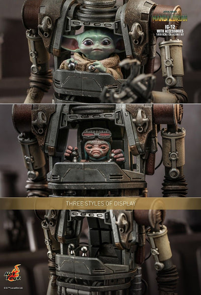 [PRE-ORDER] Hot Toys - TMS105 Star Wars 1/6th Scale Collectible Figure Set - The Mandalorian: IG-12 With Accessories