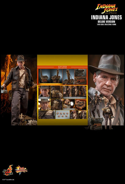 [PRE-ORDER] Hot Toys - MMS717 Indiana Jones 1/6th Scale Collectible Figure - Dial of Destiny: Indiana Jones [Deluxe Version]