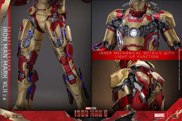 [PRE-ORDER] Hot Toys - MMS759D66 Marvel 1/6th Scale Collectible Figure - Iron Man Mark XLII (2.0) Deluxe Version