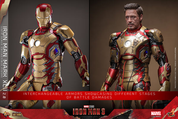 [PRE-ORDER] Hot Toys - MMS758D65 Marvel 1/6th Scale Collectible Figure - Iron Man Mark XLII (2.0)