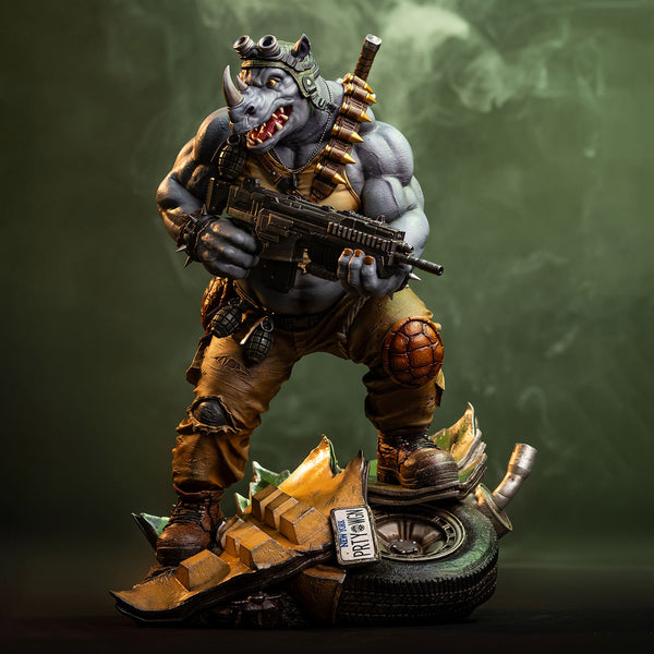 [PRE-ORDER DEPOSIT] PCS TMNT Rocksteady 1:3 Scale Statue