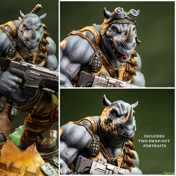 [PRE-ORDER DEPOSIT] PCS TMNT Rocksteady 1:3 Scale Statue