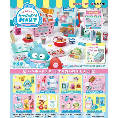 Re-ment Hangyodon Convenience Store (Set of 8)