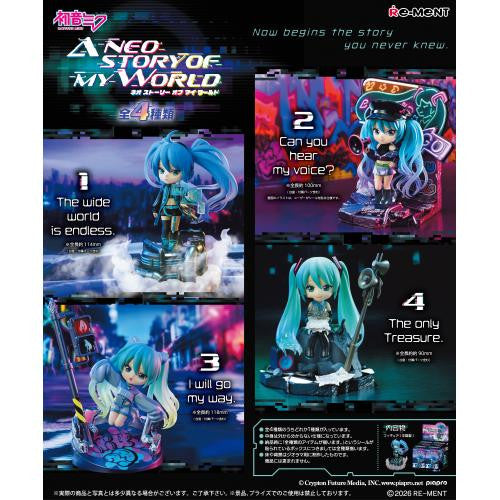 Re-ment Hatsune Miku Neo Story (Set of 4)