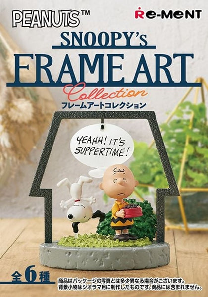 Re-Ment Snoopy Frame Art Collection (Set of 6)