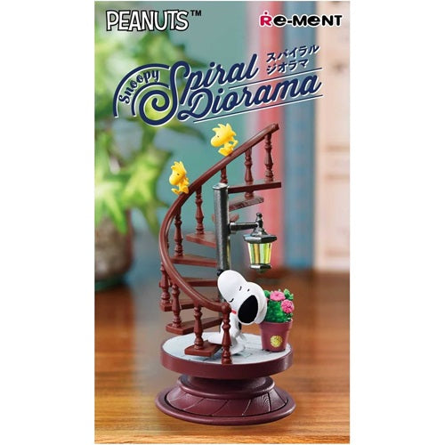 Re-Ment Snoopy Spiral Diorama (Set of 6)