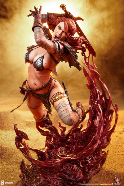 [PRE-ORDER] Sideshow Collectibles - Dynamite Premium Format Figure - A Savage Sword: Red Sonja