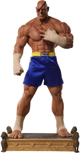 PCS / Sideshow Collectibles - Street Fighter 1:3 Scale Statue - Sagat - Simply Toys