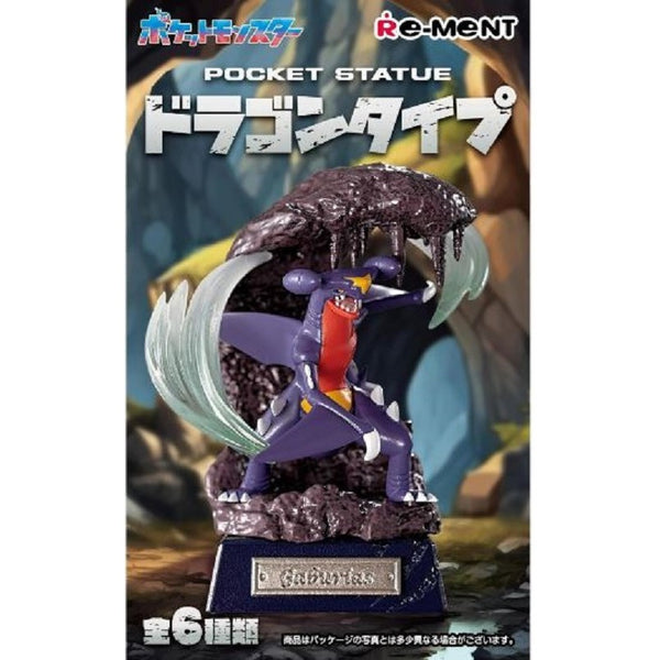 Re-Ment Pokemon Pocket Statue Dragon Type (Set of 6)