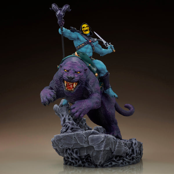 [PRE-ORDER] Tweeterhead / Sideshow Collectibles - Masters of the Universe Sixth Scale Maquette - Skeletor & Panthor Classic Deluxe