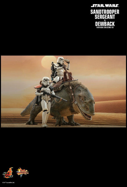 [PRE-ORDER] Hot Toys - MMS722 Star Wars 1/6th Scale Collectible Set - Episode IV: A New Hope: Sandtrooper Sergeant & Dewback