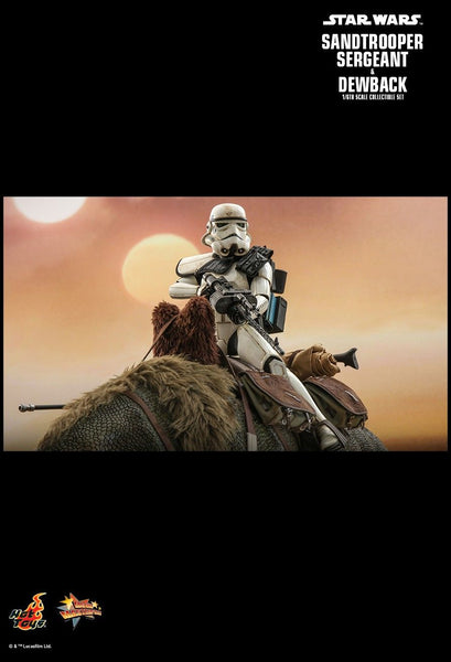 [PRE-ORDER] Hot Toys - MMS722 Star Wars 1/6th Scale Collectible Set - Episode IV: A New Hope: Sandtrooper Sergeant & Dewback