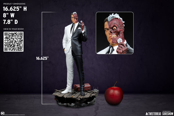 [PRE-ORDER] Tweeterhead / Sideshow Collectibles - DC Comics Sixth Scale Maquette - Two Face