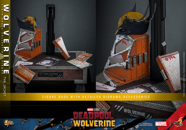 [PRE-ORDER] Hot Toys - MMS756 Marvel 1/6th Scale Collectible Figure - Deadpool & Wolverine - Wolverine (TVA Jacket Version)