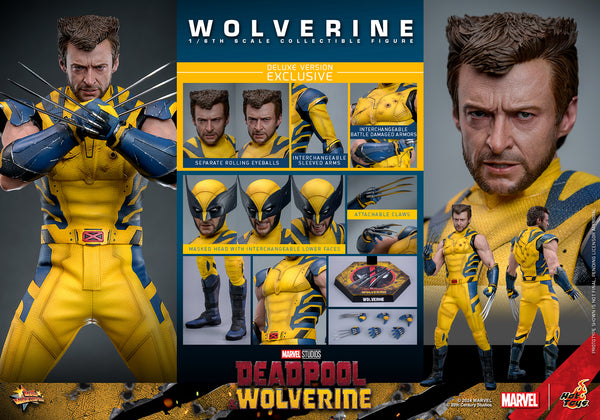 [PRE-ORDER] Hot Toys - MMS754 Marvel 1/6th Scale Collectible Figure - D&W Wolverine DX