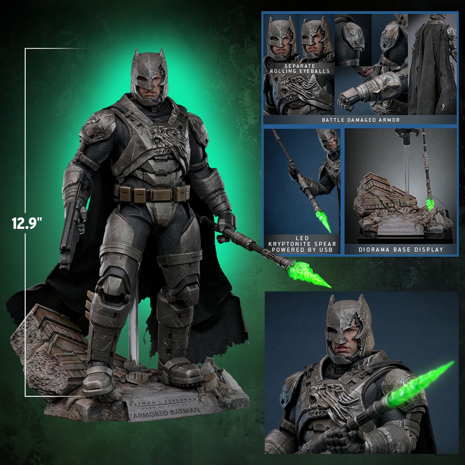 Hot Toys - MMS743D63 DoJ 1/6th Scale Collectible Figure - Armored 