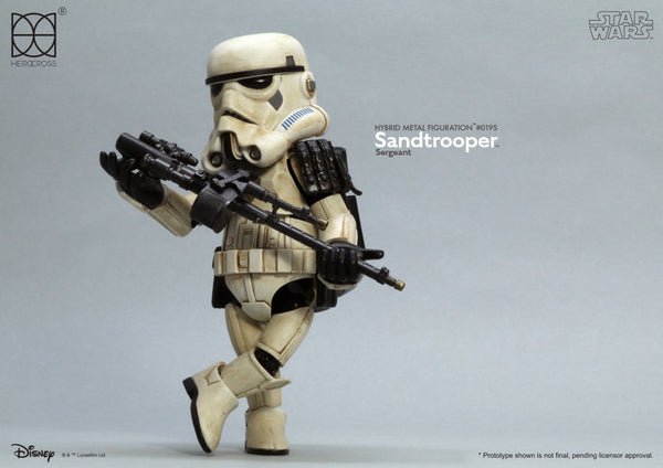 HeroCross Star Wars Hybrid Metal Figuration #019S - Sandtrooper Sergeant - Simply Toys