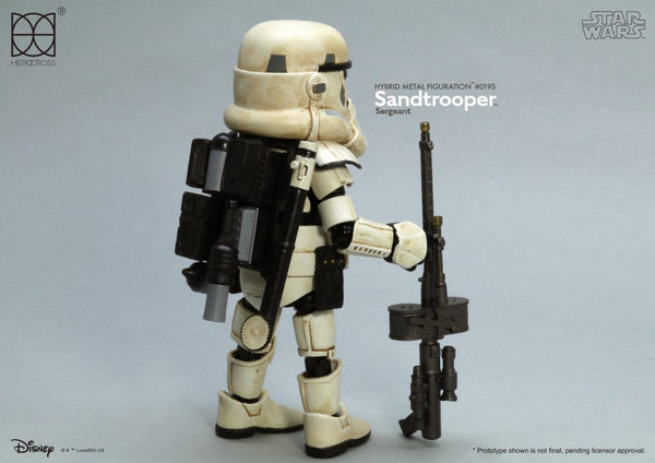 HeroCross Star Wars Hybrid Metal Figuration #019S - Sandtrooper Sergeant - Simply Toys