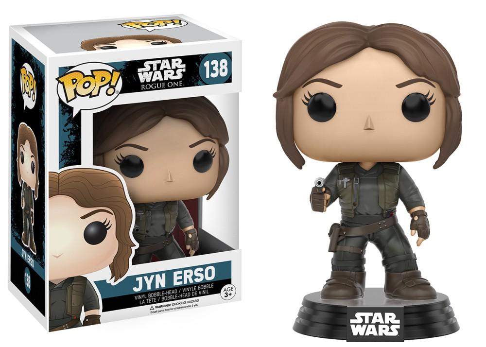 Funko Pop! Movies - Rogue One: A Star Wars Story #138 - Jyn Erso - Simply Toys