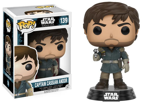 Funko Pop! Movies - Rogue One: A Star Wars Story #139 - Captain Cassian Andor - Simply Toys