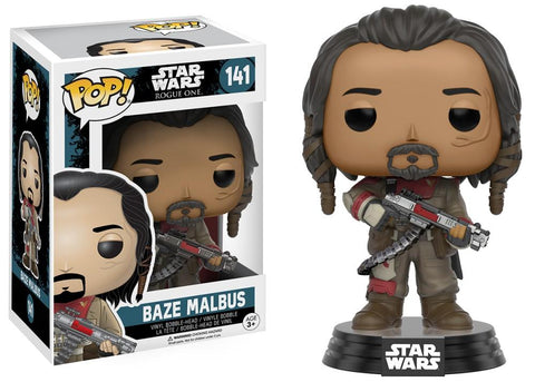 Funko Pop! Movies - Rogue One: A Star Wars Story #141 - Baze Malbus - Simply Toys
