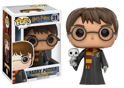 Funko Pop! Movies - Harry Potter #31 - Harry Potter (with Hedwig) (Exclusive) - Simply Toys