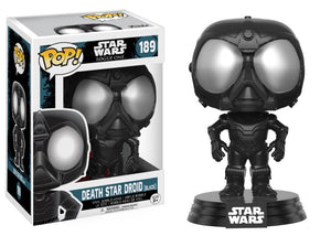 Funko Pop! Movies - Rogue One: A Star Wars Story #189 - Death Star Droid (Black) - Simply Toys
