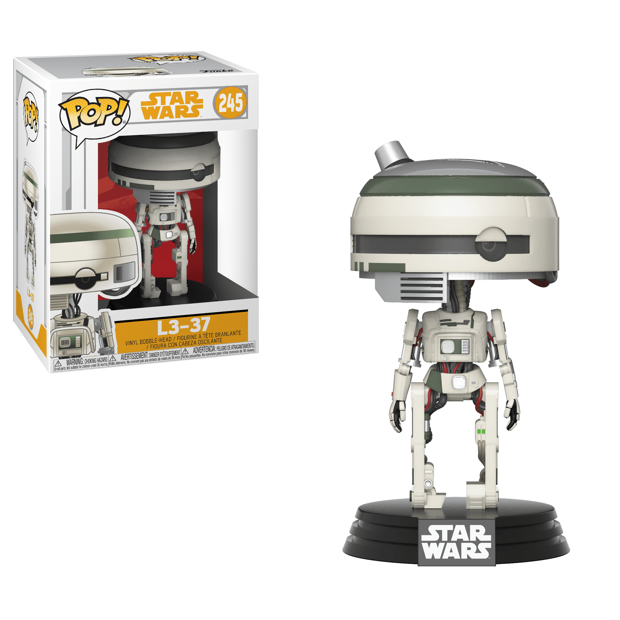 Funko Pop! Movies - Solo: A Star Wars Story #245 - L3-37 - Simply Toys