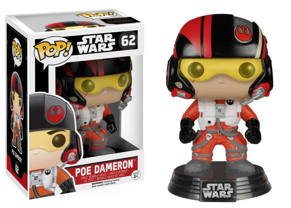Funko Pop! Movies - Star Wars: Episode VII - The Force Awakens #62 - Poe Dameron - Simply Toys
