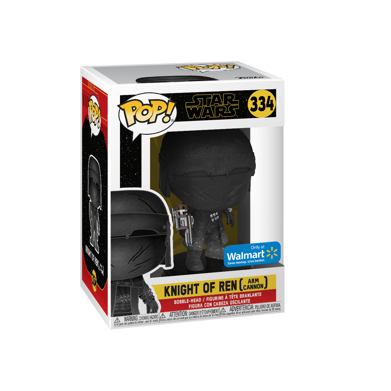 Funko Pop! Movies - Star Wars: Episode IX - The Rise of Skywalker #334 - Knight of Ren (Arm Cannon) (Exclusive) - Simply Toys