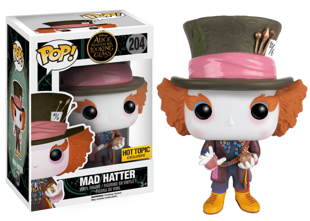 Funko Pop! Movies - Alice Through the Looking Glass #204 - Mad Hatter (Exclusive) - Simply Toys