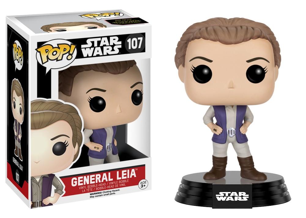 Funko Pop! Movies - Star Wars: Episode VII - The Force Awakens #107 - General Leia - Simply Toys