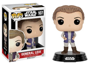 Funko Pop! Movies - Star Wars: Episode VII - The Force Awakens #107 - General Leia - Simply Toys