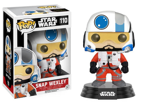 Funko Pop! Movies - Star Wars: Episode VII - The Force Awakens #110 - Snap Wexley - Simply Toys