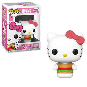 Funko Pop! Animation – Sanrio #29 – Hello Kitty (Kawaii Burger Shop) - Simply Toys