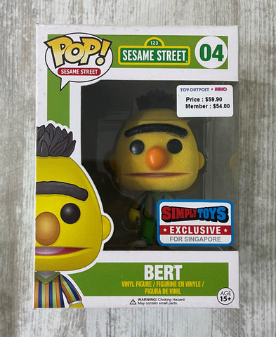 Funko POP! Sesame Street #04 - Bert (Flocked)