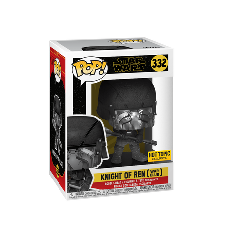 Funko Pop! Movies - Star Wars: Episode IX - The Rise of Skywalker #332 - Knight of Ren (War Club) (Exclusive) - Simply Toys