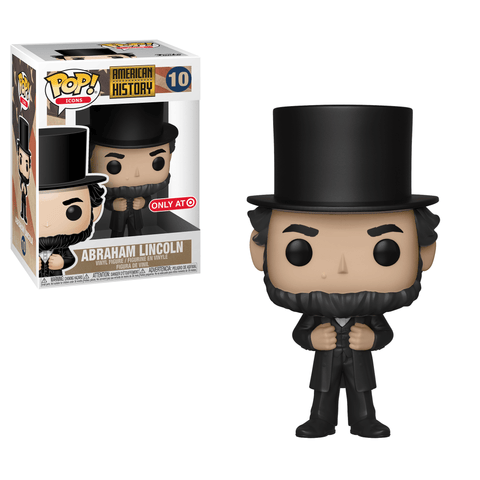 Funko Pop! Icons - American History #10 - Abraham Lincoln (Exclusive) - Simply Toys