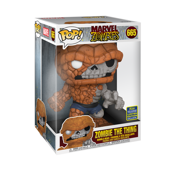 Funko Pop! MARVEL – MARVEL Zombies #665 – Zombie The Thing (10 inch) (Summer Convention 2020 Exclusive)
