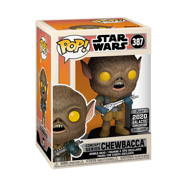 Funko Pop! Star Wars - Star Wars: Empire Strikes Back 40th Anniversary #387 - Chewbacca (Concept) (Exclusive)