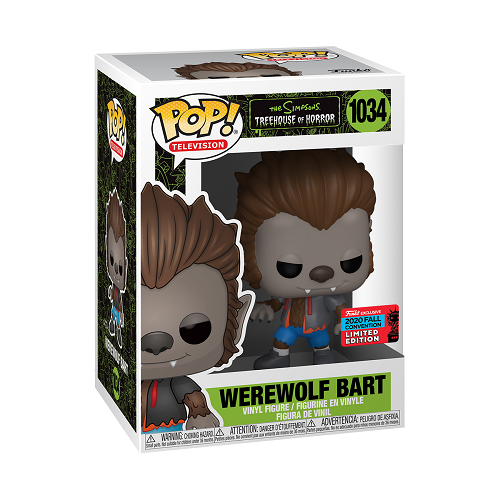 Funko Pop! Animation - Simpsons #1034 - Wolfman Bart (Fall Convention 2020 Exclusive)