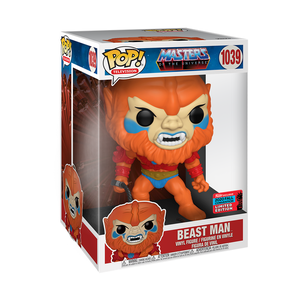 Funko Pop! Animation - Master Of The Universe - 10 Inch Beast Man (Fall Convention 2020 Exclusive)