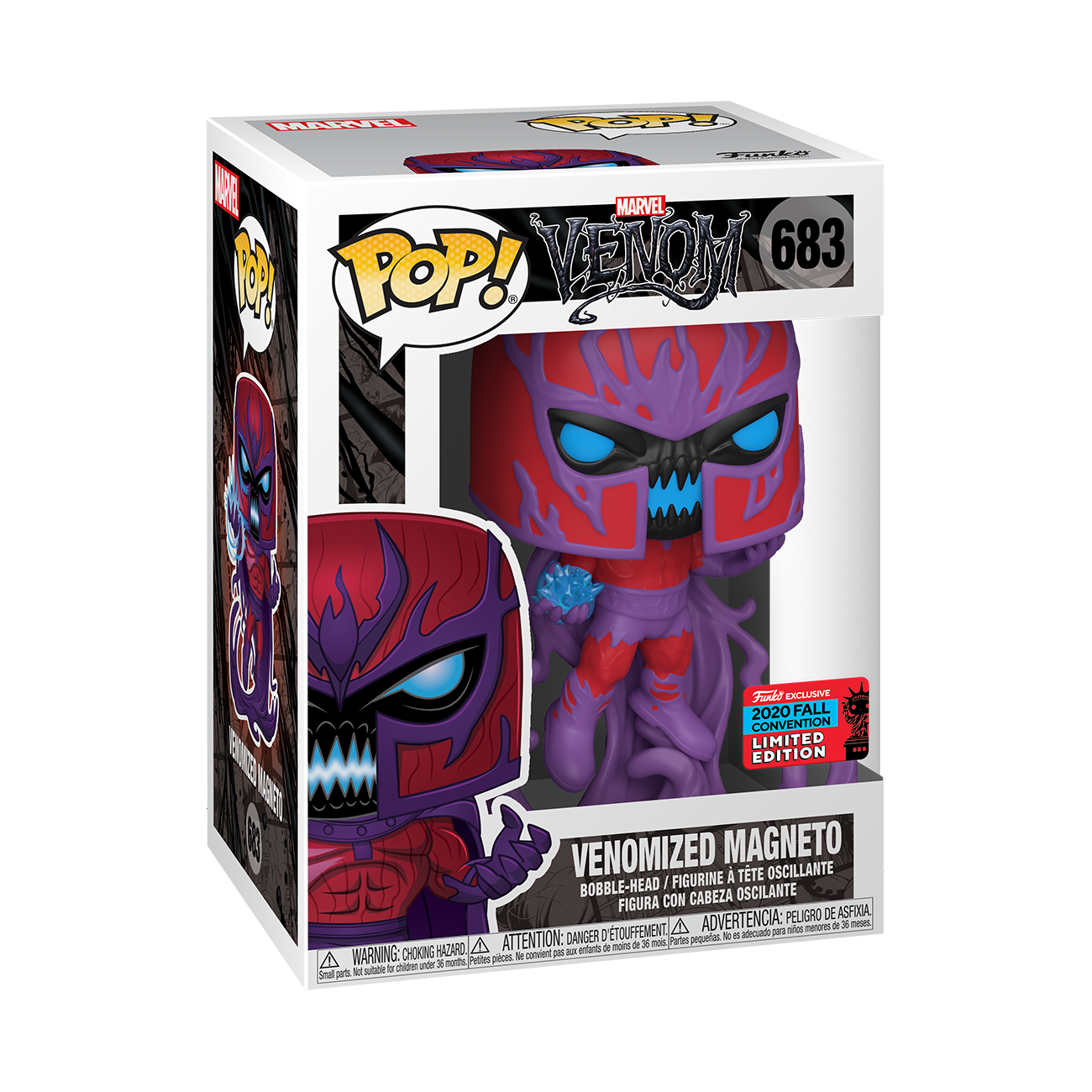 Funko Pop! Marvel - Marvel Venom - Venomized Magneto (Fall Convention 2020 Exclusive)