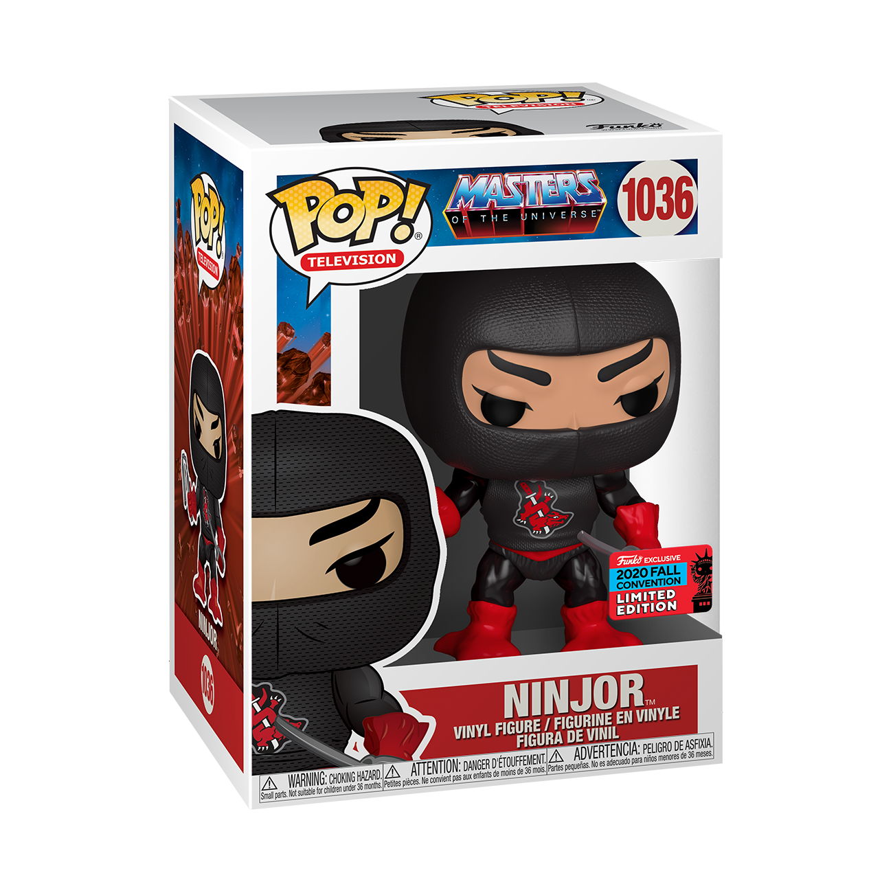 Funko Pop! Animation - Master Of The Universe #1036 - Ninjor (Fall Convention 2020 Exclusive)