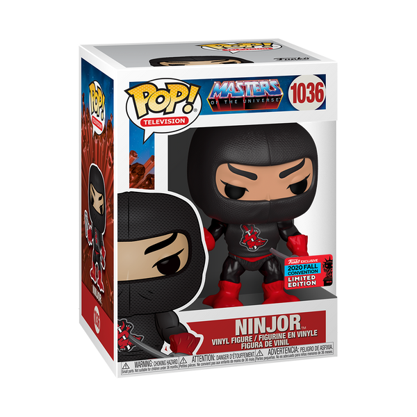 Funko Pop! Animation - Master Of The Universe #1036 - Ninjor (Fall Convention 2020 Exclusive)