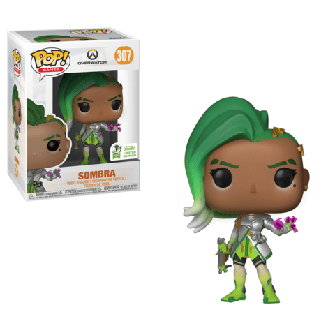 Funko Pop! Games - Overwatch #307 - Sombra (Glitch) (ECCC 2019 Convention Exclusive) - Simply Toys