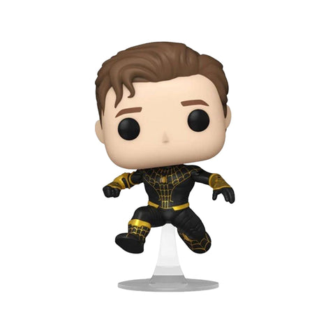 Funko Pop! Marvel – Spider-Man: No Way Home #1073 - Spider-Man (Black Suit) (Unmasked) (International Exclusive)