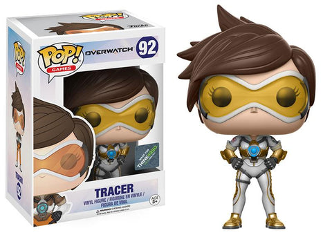 Funko Pop! Games - Overwatch #92 - Tracer (Posh) (Exclusive) - Simply Toys